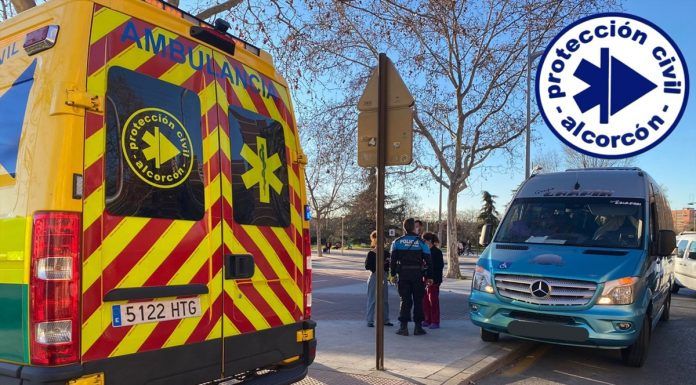 Lunes muy accidentado en Alcorcón