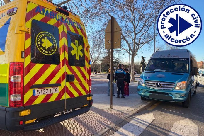 Lunes muy accidentado en Alcorcón