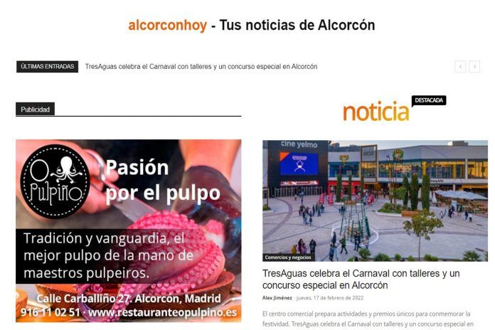 Nuevo éxito para alcorconhoy.com: entramos en el OJD