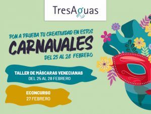 TresAguas celebra el Carnaval con talleres y un concurso especial en Alcorcón