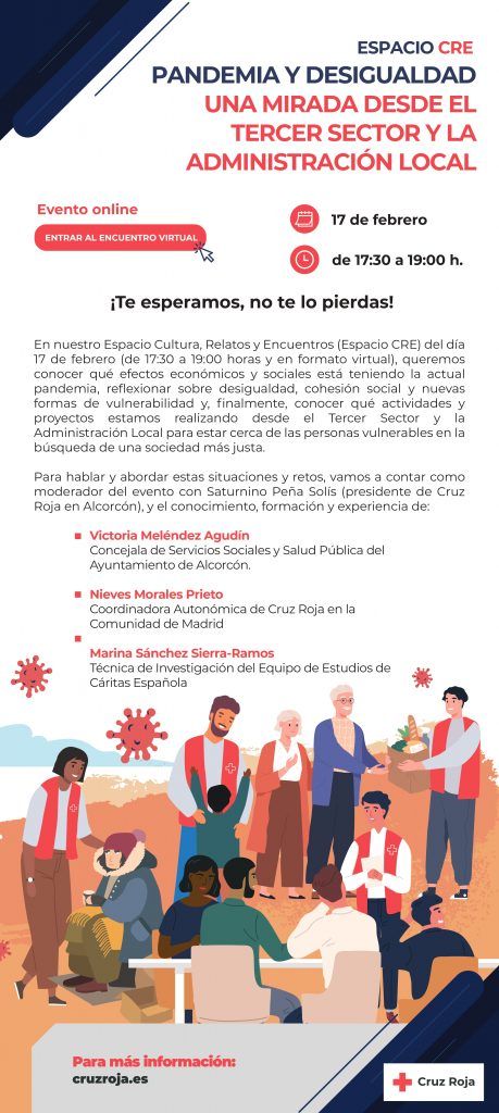 La Cruz Roja Española celebra el Espacio Cultura, Relatos y Encuentros en Alcorcón
