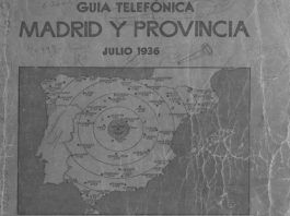 Así era la guía de teléfono en Alcorcón en 1936