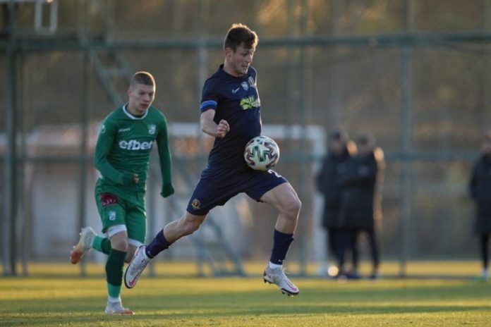 Marc Gual, el jugador del Alcorcón que se fue hace un mes a Ucrania