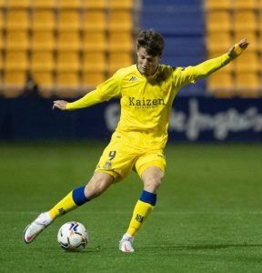 Marc Gual, el jugador del Alcorcón que se fue hace un mes a Ucrania