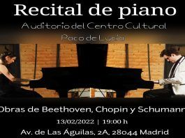 Concierto de los hermanos pianistas de Alcorcón, Diego y Noelia Navas Padilla