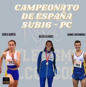 Una atleta de Alcorcón, subcampeona de España en atletismo