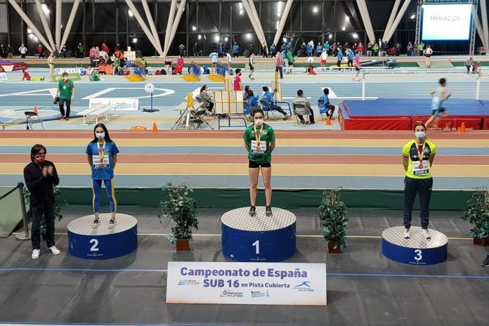 Una atleta de Alcorcón, subcampeona de España en atletismo