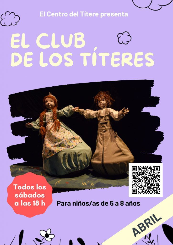 El Centro del Títere de Alcorcón presenta su programación para el mes de abril