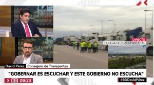 La tajante opinión de David Pérez, exalcalde de Alcorcón, sobre la huelga de transportes y el precio de la gasolina