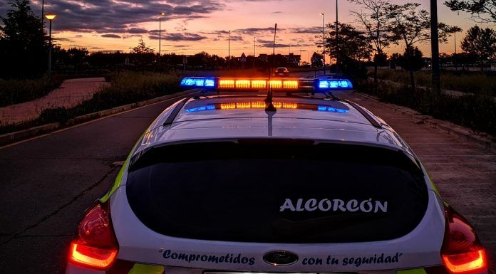 La Policía Municipal caza a un ladrón de madrugada en Alcorcón
