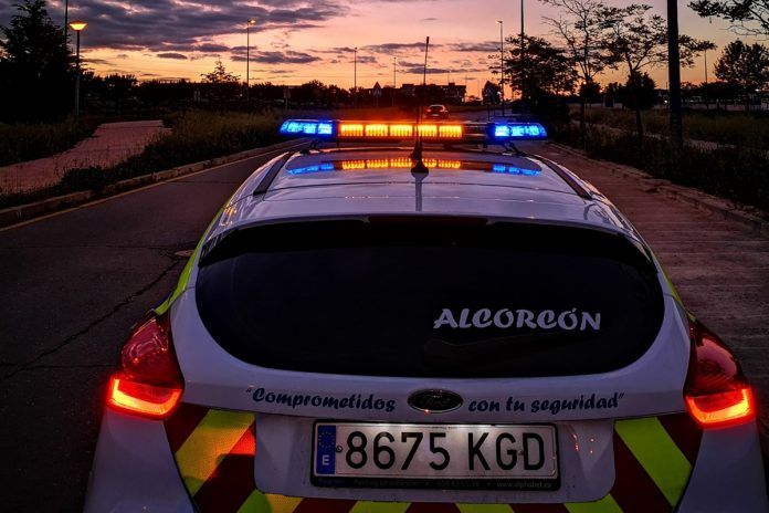 La Policía Municipal caza a un ladrón de madrugada en Alcorcón