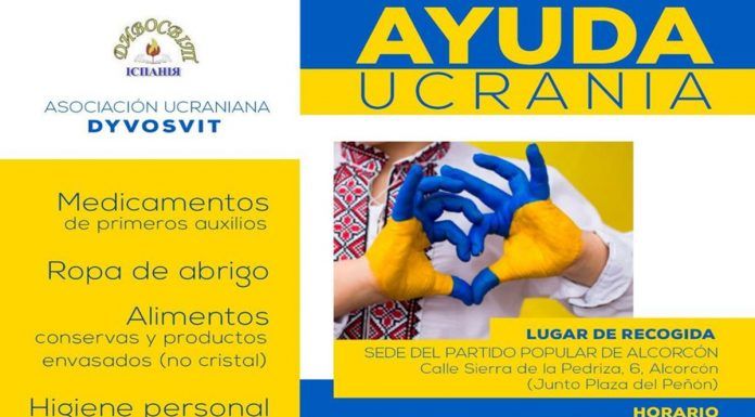 de Alcorcón pone su sede al servicio de Ucrania