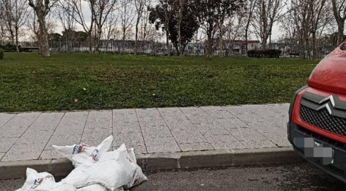 Buscan a una persona por realizar vertidos en Alcorcón