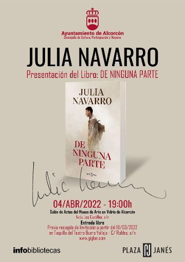 Julia Navarro presenta su último libro en Alcorcón