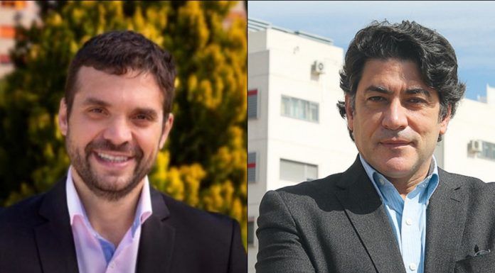 Enganchón entre Jesús Santos y el exalcalde de Alcorcón David Pérez