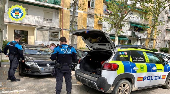 Detenido un varón por agresión a una mujer en Alcorcón