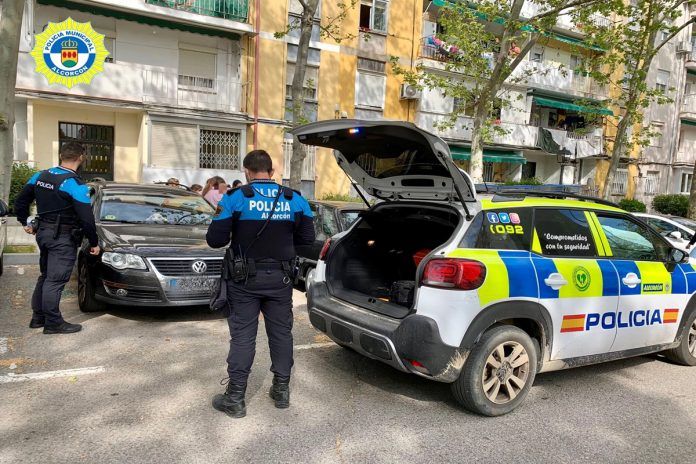 Detenido un varón por agresión a una mujer en Alcorcón