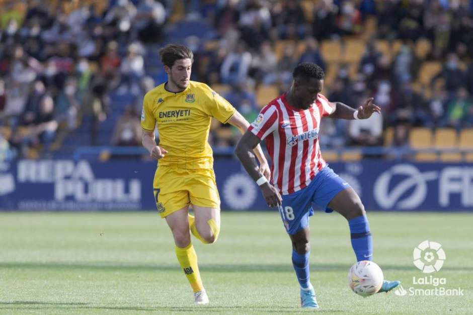 Alcorcón 1-1 Sporting/ El Alcorcón suma un empate en un espeso partido