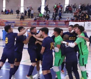 El alcorconero Alejandro Hurtado, campeón de España universitario de fútbol sala