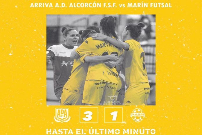 Victoria importante del Alcorcón de fútbol sala femenino en la búsqueda de los PlayOffs