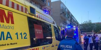 Accidente de un niño de nueve años en Alcorcón