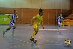 El precioso gesto de Clau López, jugadora del AD Alcorcón FSF, en la Copa de la Reina