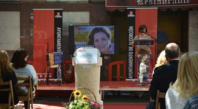 El precioso homenaje de Alcorcón a la fallecida María Hernández