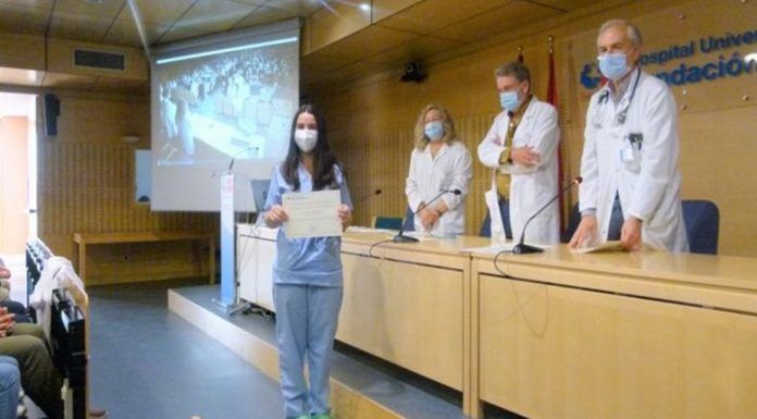 El Hospital Universitario Fundación Alcorcón reconoce sus médicos y enfermeras residentes