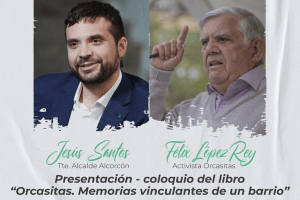 Félix López, "El Activista de Orcasitas", presenta su libro en Alcorcón