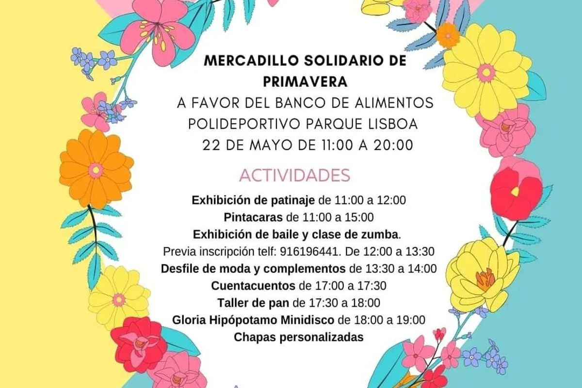 Vuelve el Mercadillo de Parque Lisboa en Alcorcón