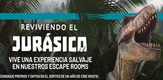 El Mundo Jurásico llega a TresAguas Alcorcón con escape rooms y exposiciones