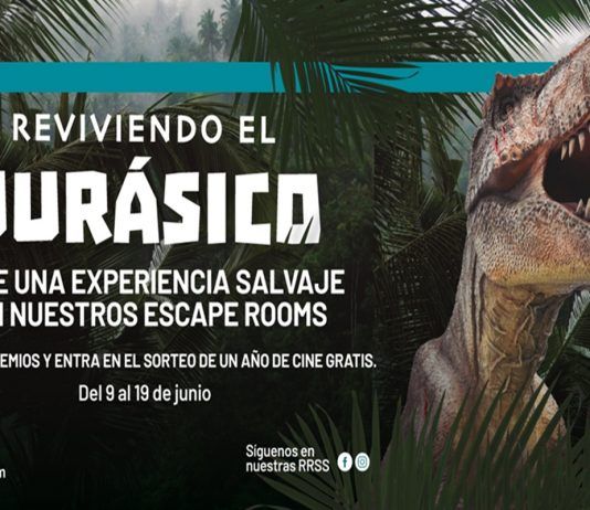 El Mundo Jurásico llega a TresAguas Alcorcón con escape rooms y exposiciones