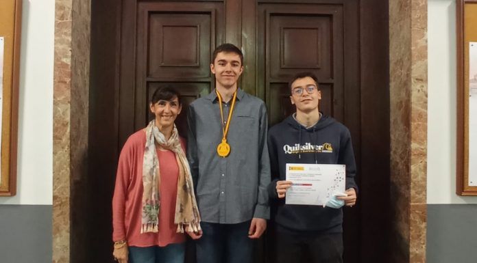 Un alumno de Alcorcón gana la Medalla de Oro en la Olimpiada Nacional de Química