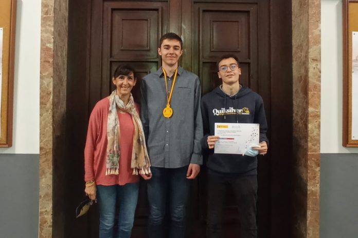 Un alumno de Alcorcón gana la Medalla de Oro en la Olimpiada Nacional de Química