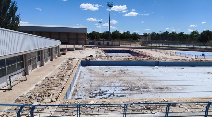 Inician las obras en las piscinas de Santo Domingo en Alcorcón