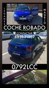 Buscan un coche robado en pleno centro de Alcorcón