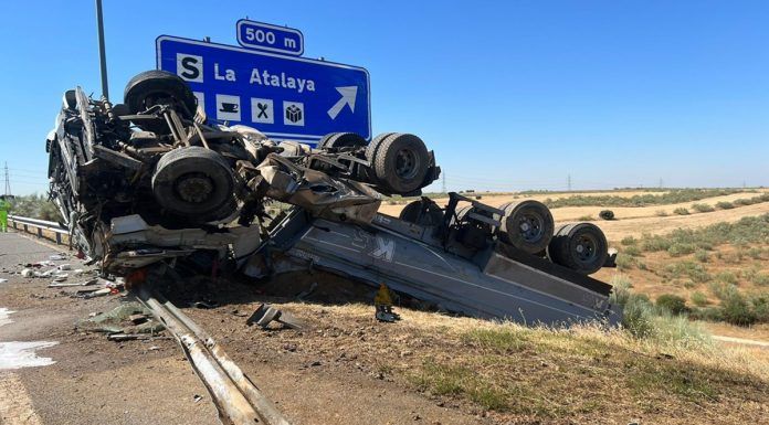 Brutal accidente a las afueras de Alcorcón
