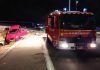 Accidente entre un autobús y un coche en carretera en Alcorcón