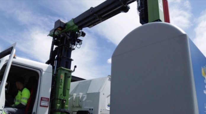 Alcorcón se prepara para instalar el quinto contenedor con modelo de carga bilateral