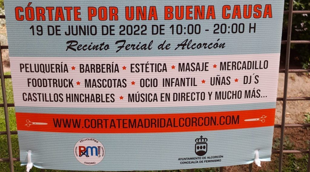 'Córtate Madrid', un evento especial en Alcorcón por una buena causa