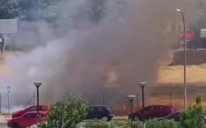 Sofocados varios incendios en Alcorcón