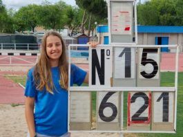 La alcorconera Laura Martínez, presente y futuro del salto de longitud de España