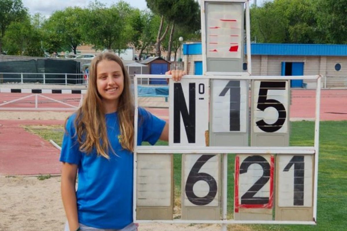 Espectacular récord de la atleta de Alcorcón Laura Martínez |  alcorconhoy.com