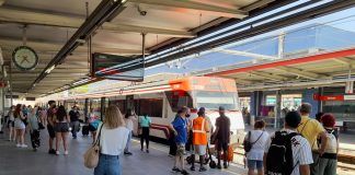 Arrollado un hombre por un tren en Alcorcón Central