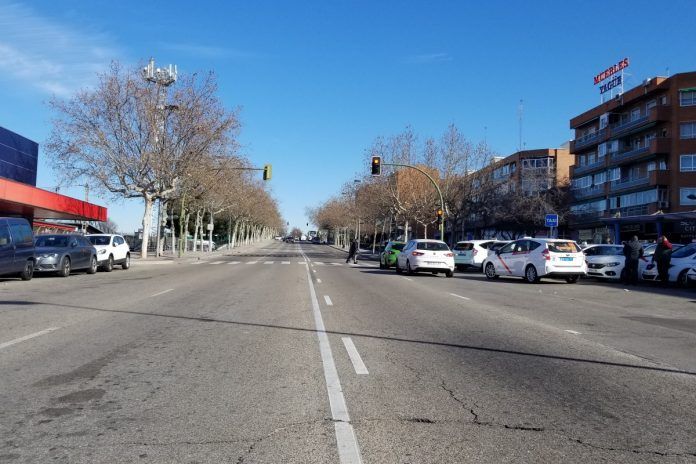 La grave temeridad de un motorista en carretera en Alcorcón