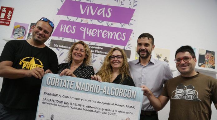 Éxito total del evento solidario 'Córtate Madrid-Alcorcón'
