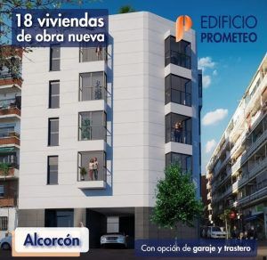 18 viviendas de obra nueva en Alcorcón con el Edificio Prometeo