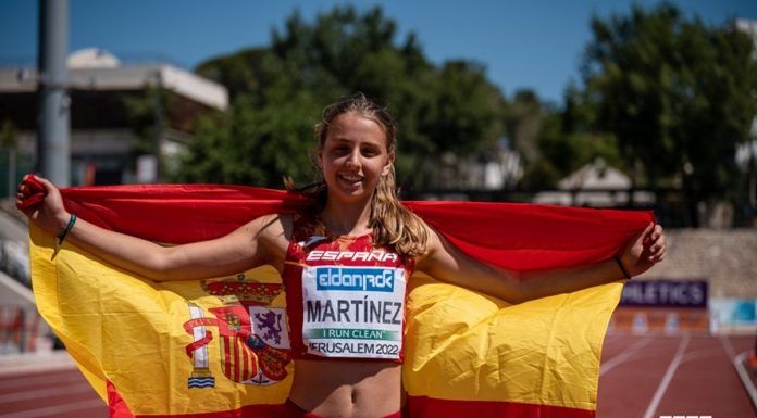 La atleta de Alcorcón, Laura Martínez, triunfa en el Campeonato de Europa de Atletismo
