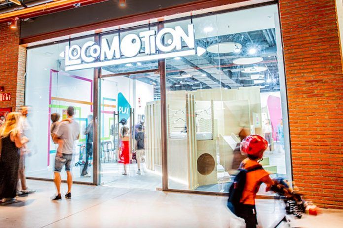 X-Madrid de Alcorcón inaugura su primer parque infantil: Locomotion