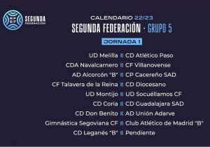 El Alcorcón B ya conoce su nuevo calendario de liga en Segunda RFEF